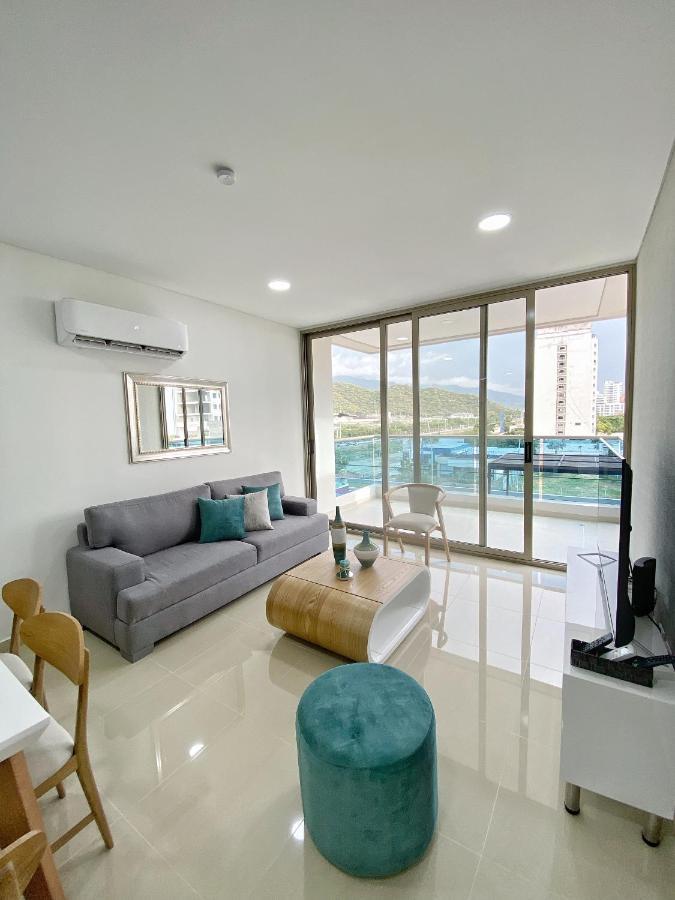Apartamento Encantador Samaria Club De Playa, 3 Alcobas 6 Personas Playa Privada Santa Marta  Kültér fotó
