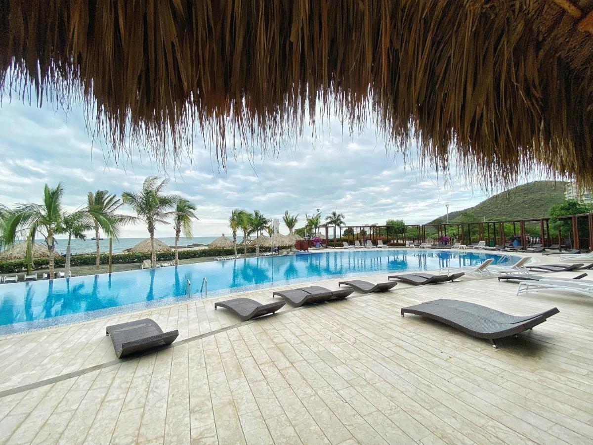 Apartamento Encantador Samaria Club De Playa, 3 Alcobas 6 Personas Playa Privada Santa Marta  Kültér fotó